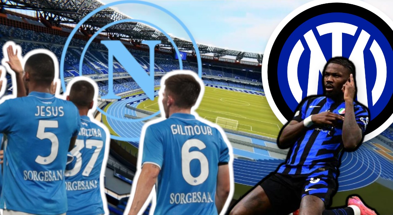 Big-Match: questo pomeriggio alle 18,00 Napoli-Inter.
