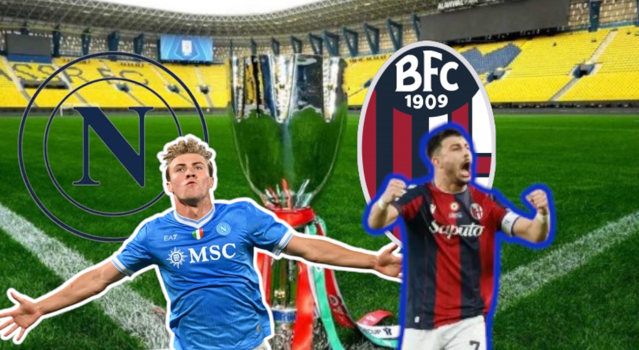 Napoli-Bologna, la notte della verità: le probabili scelte di Conte e Italiano per la finale di Supercoppa.