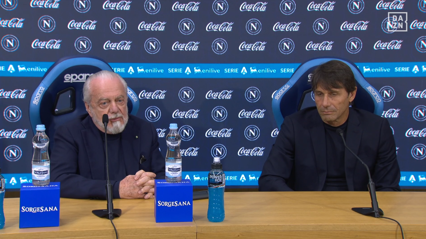 Conte lascia il Napoli, adesso é ufficiale!